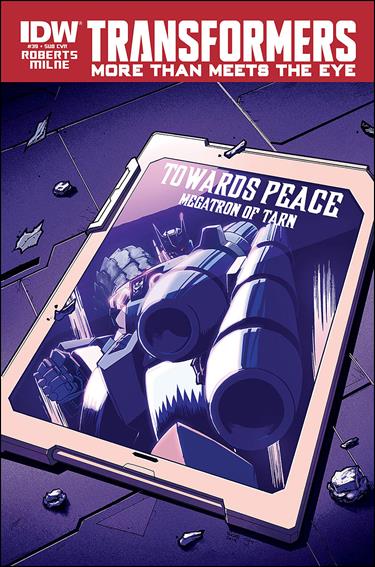 Transformers: More Than Meets the Eye (2012) issue 39-B Nick Roche Cover