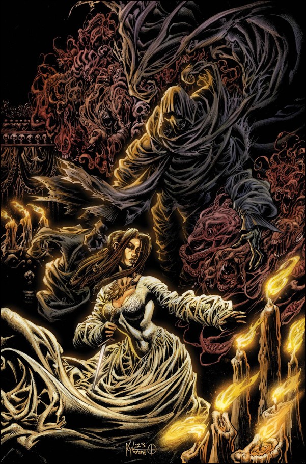 Lamentation issue 1-C Kyle Hotz Cover