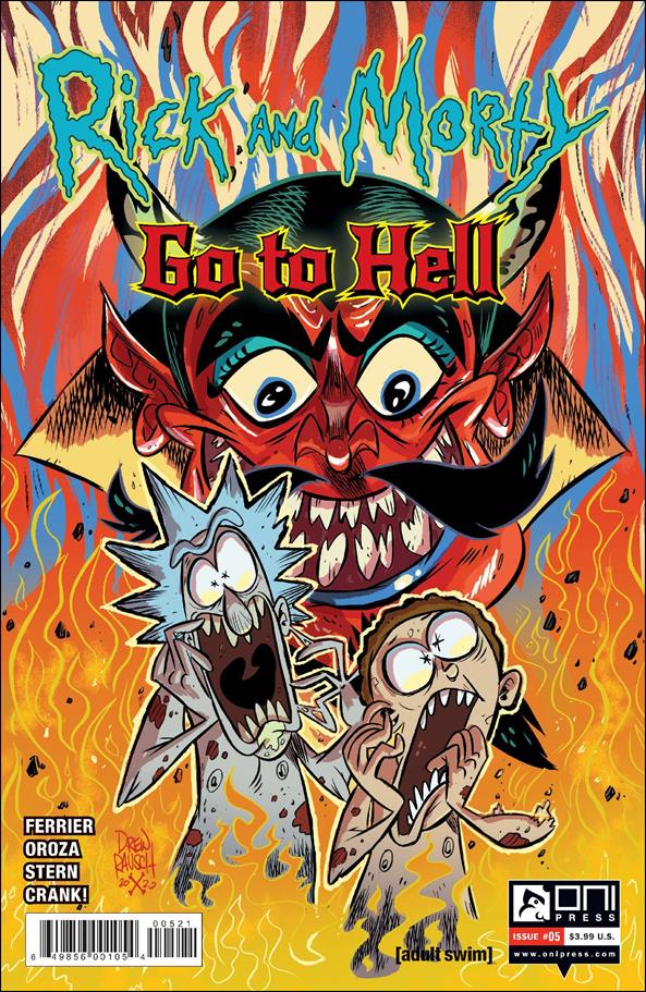 Rick and Morty Go to Hell issue 5-B Marie Enger Cover