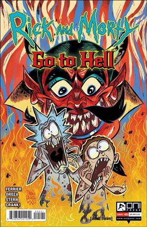 Rick and Morty Go to Hell issue 5-B Marie Enger Cover