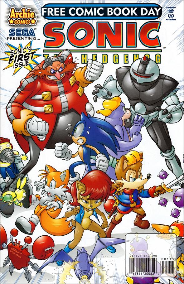 Sonic the Hedgehog (1993) issue 1-B Free Comic Book Day Edition
