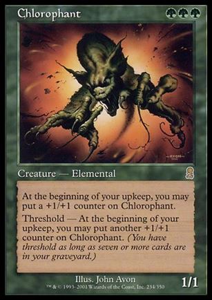 Magic the Gathering: Odyssey (Base Set) card 234 Chlorophant