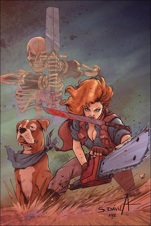 Death to the Army of Darkness issue 2-P Sergio Davila Virgin Cover