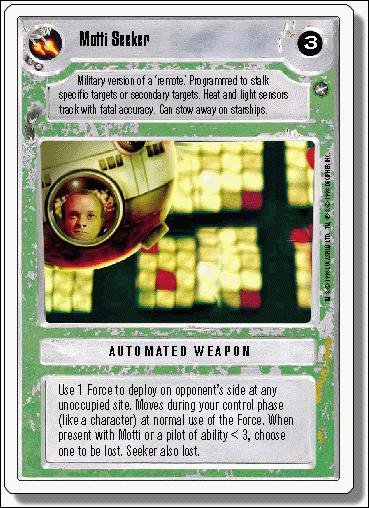 Star Wars: A New Hope Revised (Base Set) card 158 Motti Seeker
