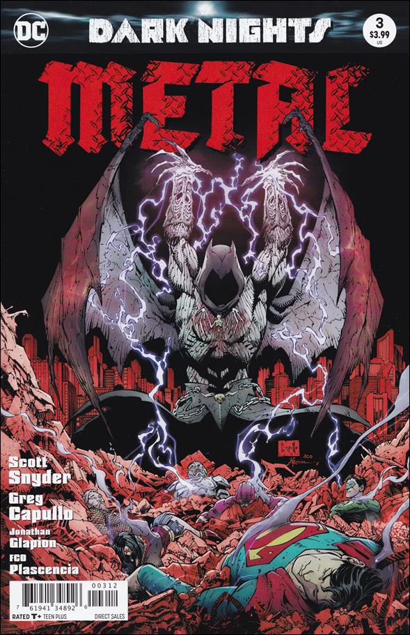 Dark Nights: Metal issue 3-H Greg Capullo Cover (2nd Printing) 