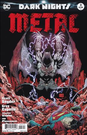 Dark Nights: Metal issue 3-H Greg Capullo Cover (2nd Printing) 