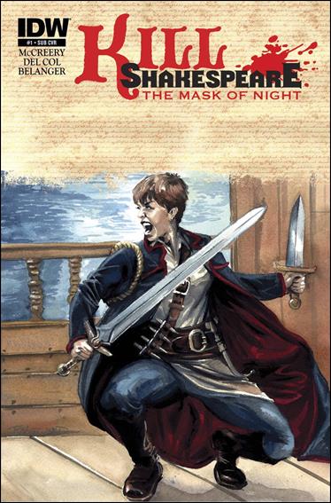 Kill Shakespeare:  The Mask of Night issue 1-B J.K. Woodward Subscription Cover