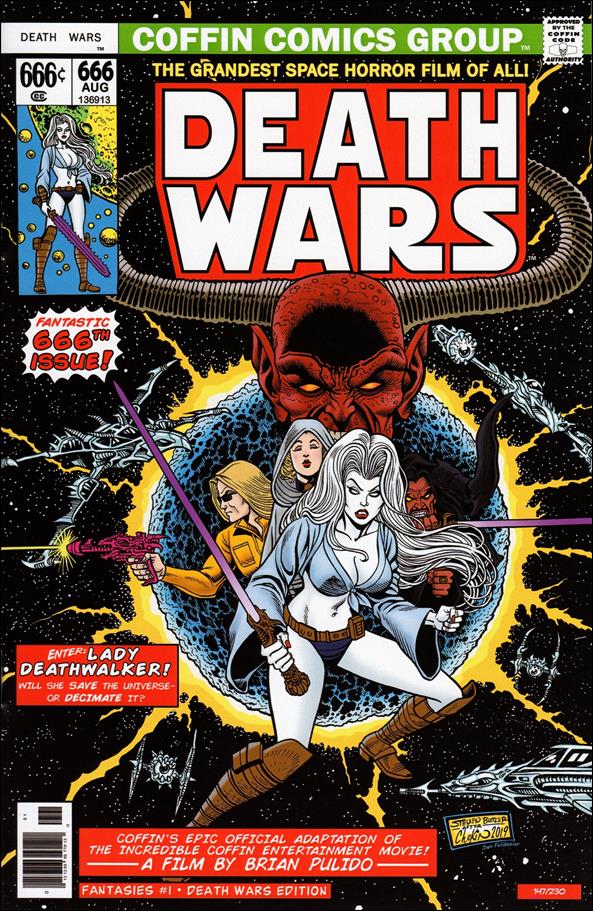 Lady Death: Fantasies issue 1-G Death Wars Edition 1/230