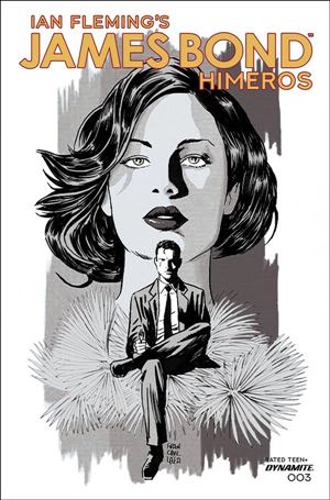 James Bond: Himeros issue 3-D Francesco Francavilla 1:10 Black & White Cover