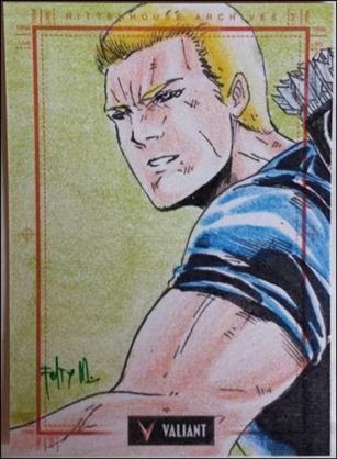 2013 Valiant Comics Preview Trading Card Set (Sketch Card Subset) card FM-13
