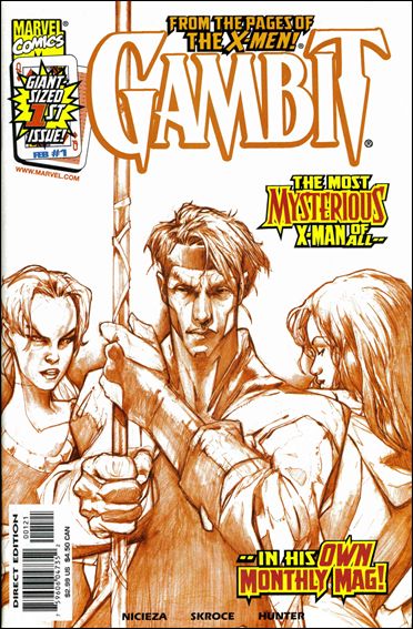 Gambit (1999) issue 1-C Adam Pollina "Queen" Cover