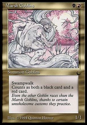 Magic the Gathering: The Dark (Base Set) card 94 Marsh Goblins