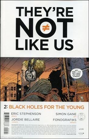 They're Not Like Us issue 2-B Retailer Display Cover