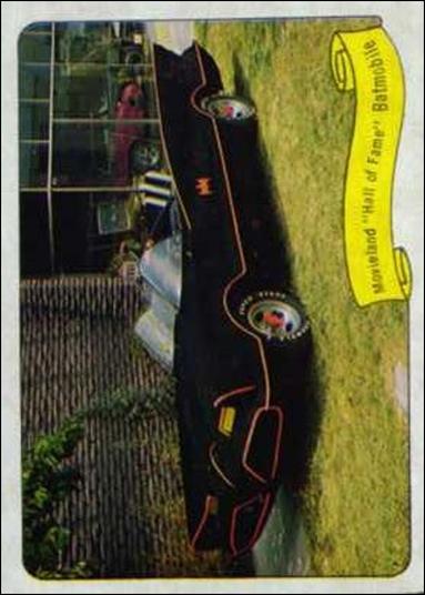 Kustom Cars 1  (Base Set) card 24-B Movieland "Hall of Fame"  Batmobile (Text Back)