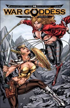 War Goddess issue 10 Standard Cover
