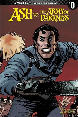 Ash vs. the Army of Darkness issue 0-B Reilly Brown 1:10 Cover