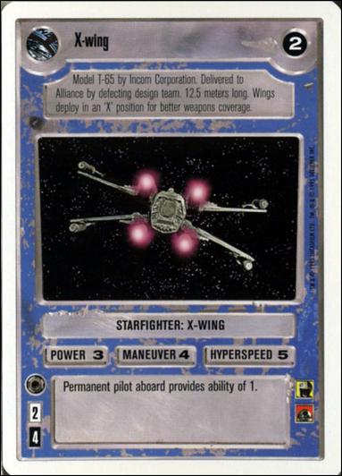 Star Wars: Premiere Unlimited (Base Set) card 308 X-Wing