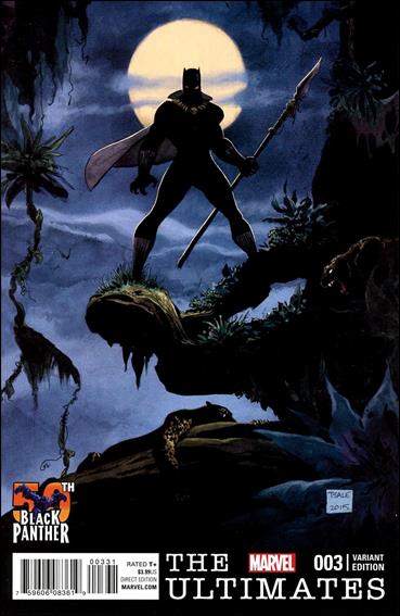 Ultimates (2016) issue 3-C Tim Sale 1:25 Black Panther 50th Anniversary Cover
