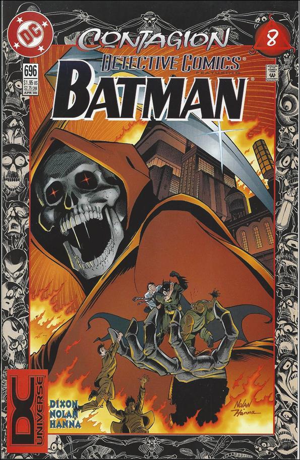Detective Comics (1937) issue 696-B DC Universe UPC (2nd Printing)