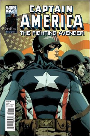 Captain America: Fighting Avenger issue 1-B Barry Kitson Cover