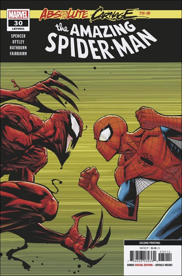 Amazing Spider-Man (2018) issue 30-D Ryan Ottley Cover (2nd Printing)