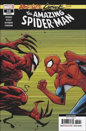 Amazing Spider-Man (2018) issue 30-D Ryan Ottley Cover (2nd Printing)