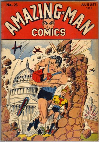 Amazing Man Comics issue 23