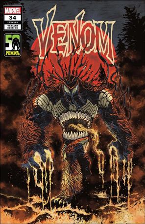 Venom (2018) issue 34-C Superlog Man-Thing Cover