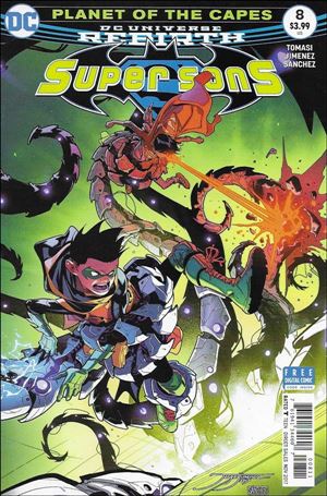 Super Sons issue 8 Jorge Jimenez Cover