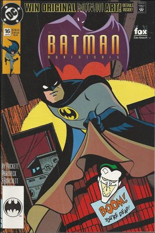 Batman Adventures (1992) issue 16-C Collector's Pack Batsignal Cover