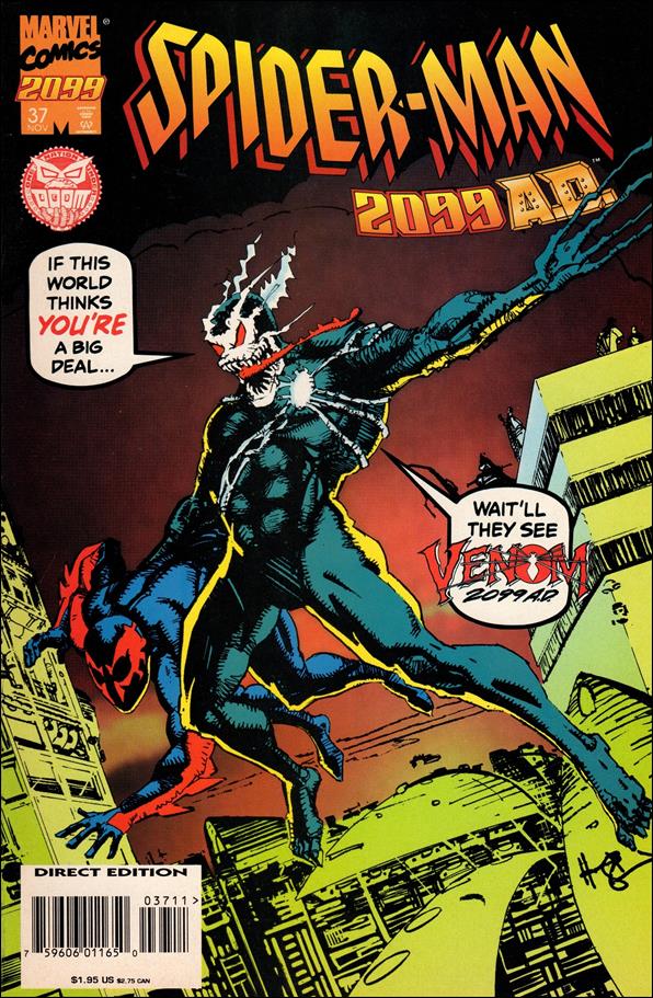 Spider-Man 2099 (1992) issue 37 Spider-Man 2099 Cover
