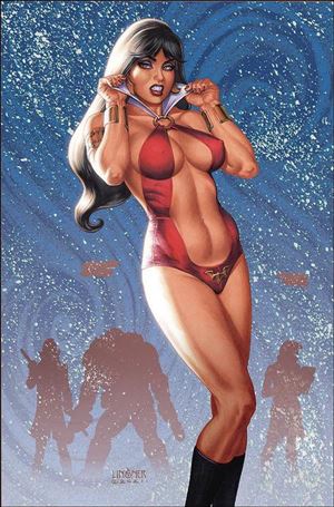 Vampirella Holiday Special issue 1-G Joseph Michael Linsner 1:20 Virgin Cover