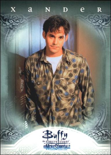 Buffy the Vampire Slayer: Men of Sunnydale (Base Set) card 10 Xander Harris