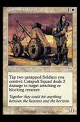 Magic the Gathering: Onslaught (Base Set) card 11 Catapult Squad