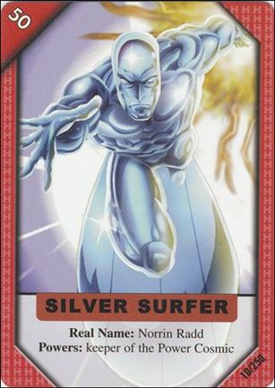 Marvel ReCharge: Inaugural Edition (Base Set) card 10 Silver Surfer