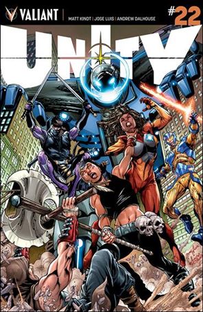 Unity (2013) issue 22 Jose Luis Cover
