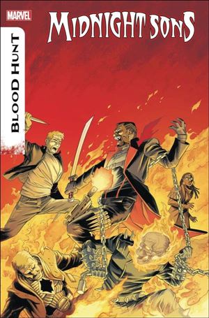 Midnight Sons: Blood Hunt issue 2-B Declan Shalvey Cover