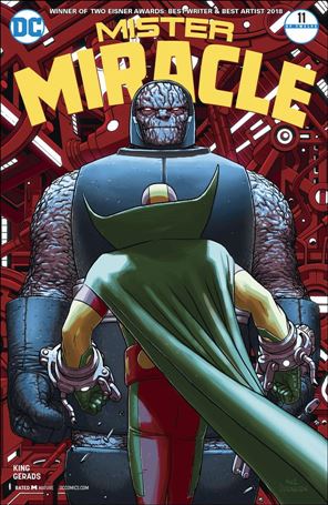 Mister Miracle (2017) issue 11 Nick Derington Cover