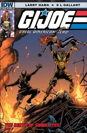 G.I. Joe: A Real American Hero issue 214 Antonio Fuso Cover