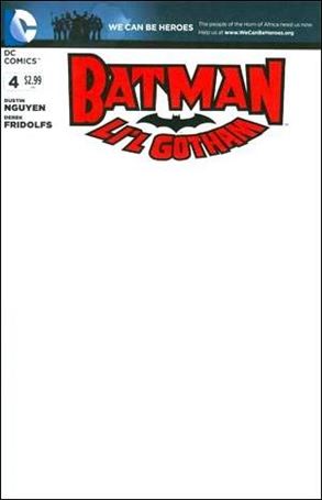 Batman: Li'l Gotham issue 4-B We Can Be Heroes Blank Cover