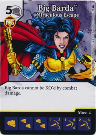 DC Comics Dice Masters Batman card 88 Big Barda: Miraculous Escape