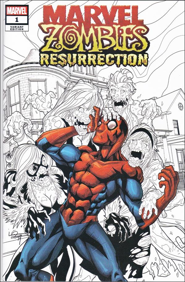 Marvel Zombies: Resurrection (2020) issue 1-K Logan Lubera Diamond Retailer Summit Cover 1/3000