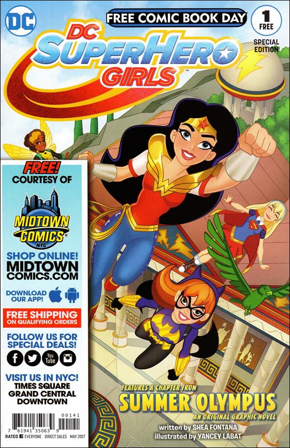 DC Super Hero Girls Free Comic Book Day 2017 Special Edition issue 1-B Midtown Comics Cover