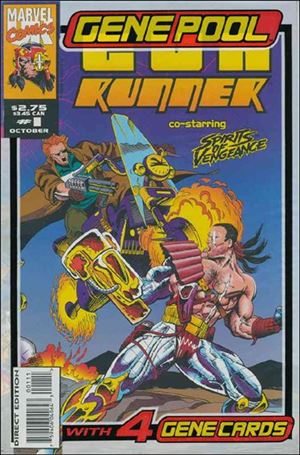 Gun Runner (UK) issue 1 Polybagged with Trading Cards
