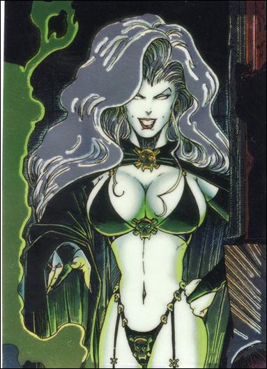 Evil Ernie Series II Chromium: Glow in the Dark (Base Set) card 18 Until Death They Do Part 