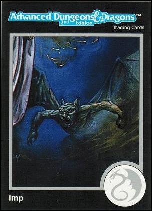 TSR 1991 Trading Cards Premier Edition Factory Set (Base Set) card 19 Advanced Dungeons & Dragons - Imp