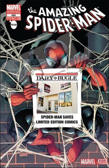 Amazing Spider-Man (1963) issue 666-OV Limited Edition Comics Daily Bugle Cover