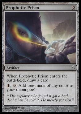 Magic the Gathering: Rise of the Eldrazi (Base Set) card 222 Prophetic Prism