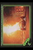 Batman Forever Stickers (Base Set) card 50 Flaming Ride