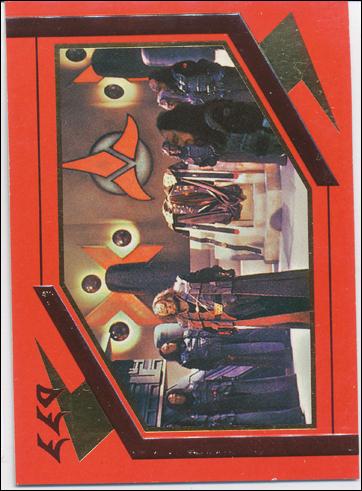 Star Trek: The Next Generation - The Episode Collection Season Five (Foil Embossed Subset) card S25 Klingon Great Hall